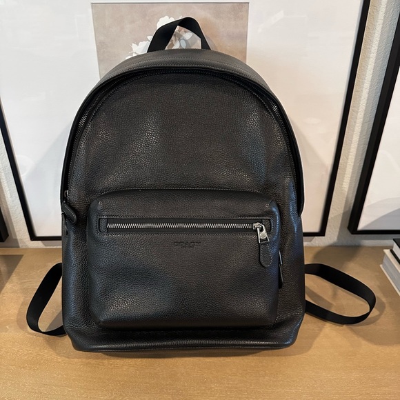 black coach leather backpack Outlet Sprint In Signature Jacquard A little (re)love goes a long way Coach Women's Turnlock Backpack Black